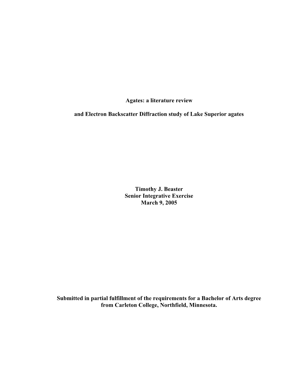 Origin of Fibrosity and Banding in Agates from Flood Basalts: American Journal of Science, V