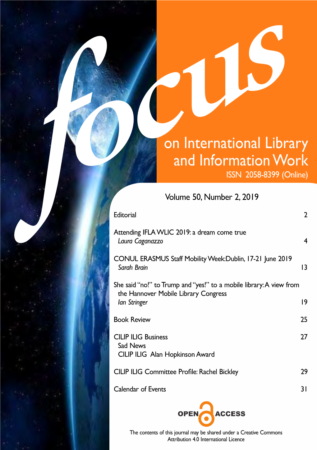 On International Library and Information Work ISSN 2058-8399 (Online)