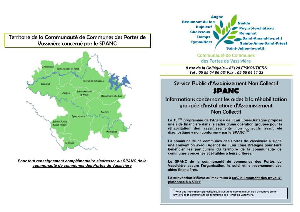 Territoire De La Communauté De Communes Des Portes De