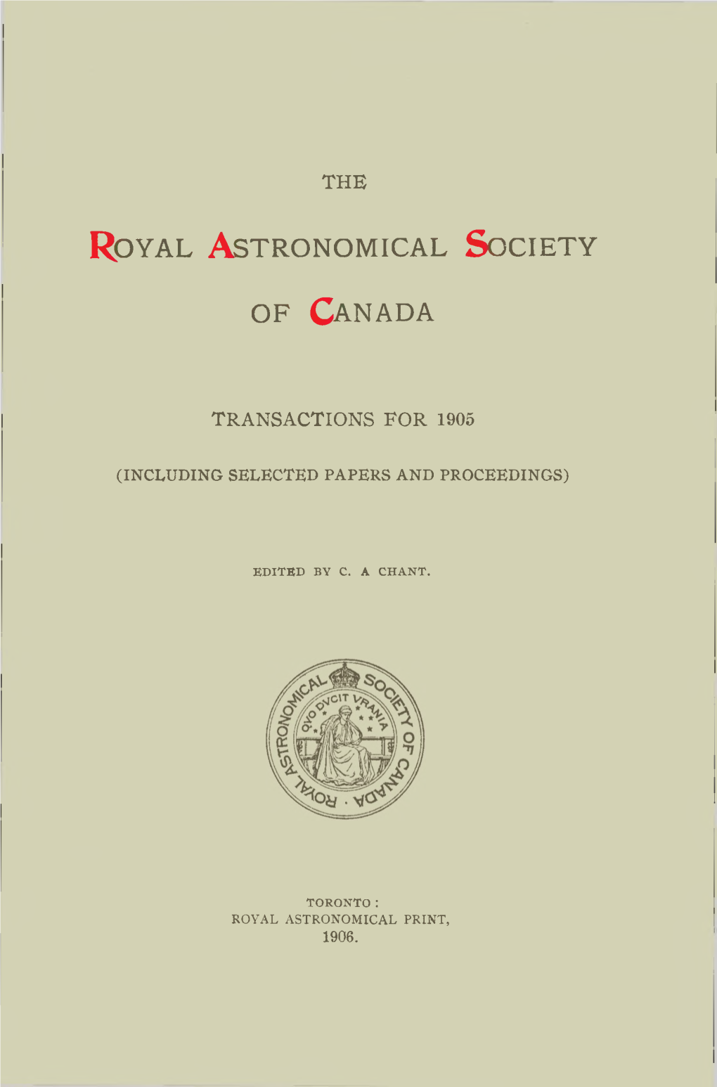 Transactions 1905