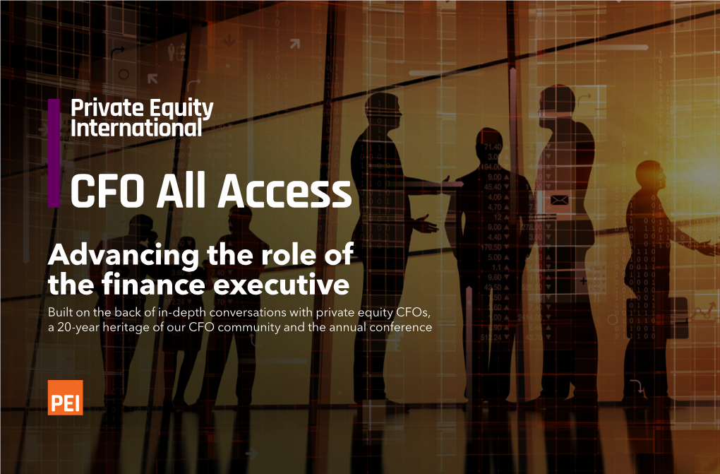 Advancing the Role of the Finance Executive