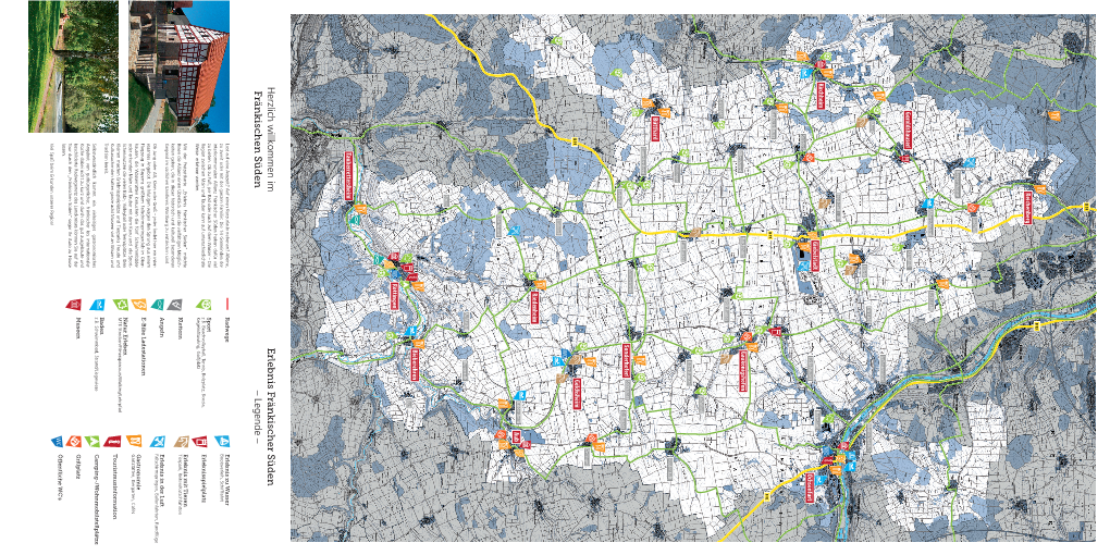 Freizeitkarte Der Allianz Fränkischer Süden