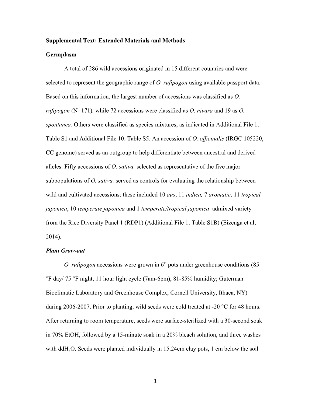 Supplemental Text: Extended Materials and Methods