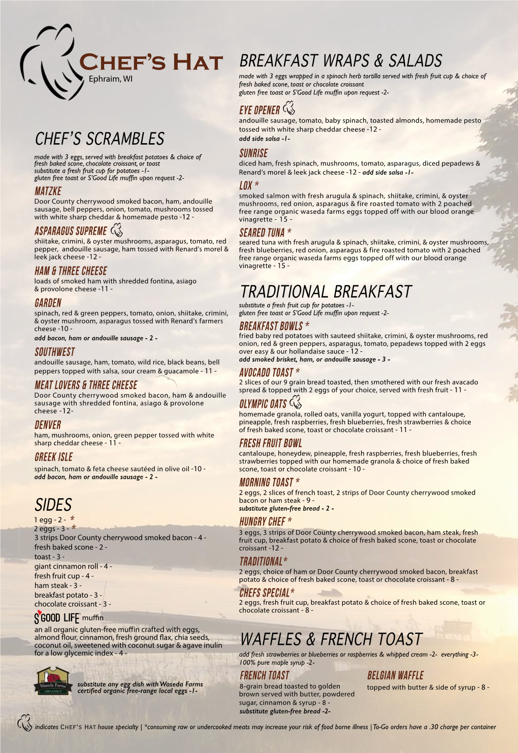 Breakfast Menu