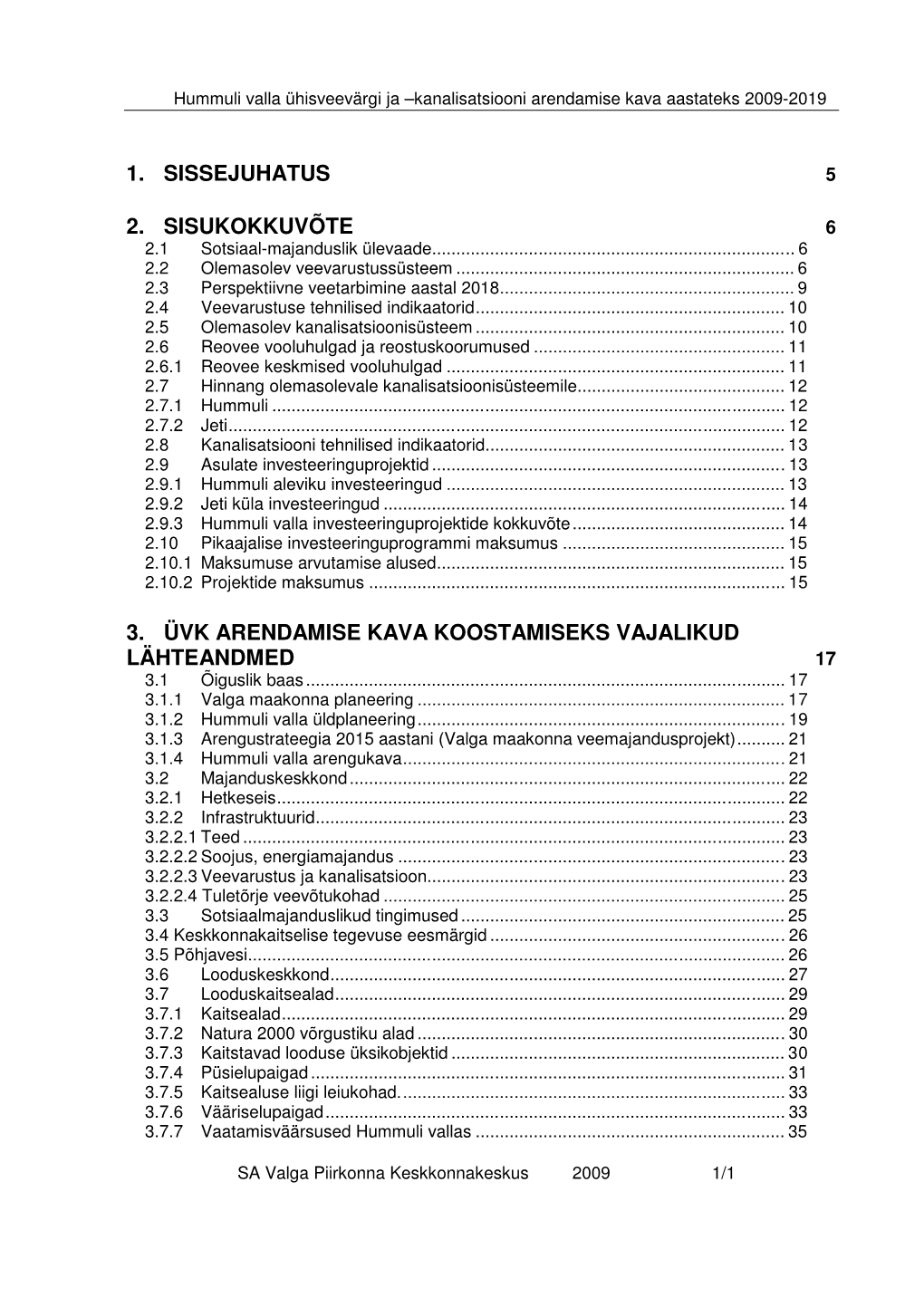 1. Sissejuhatus 5