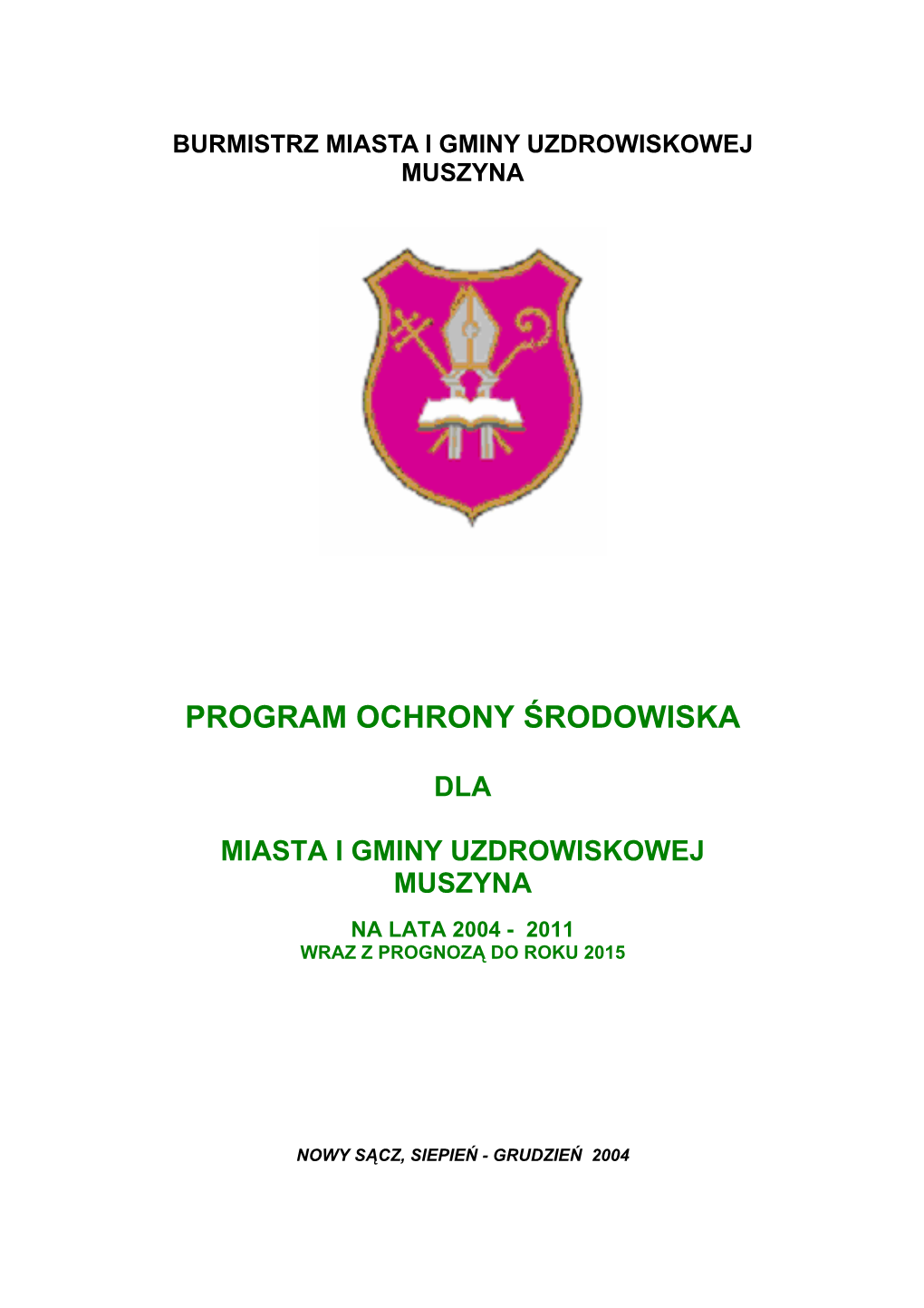 Program Ochrony Środowiska