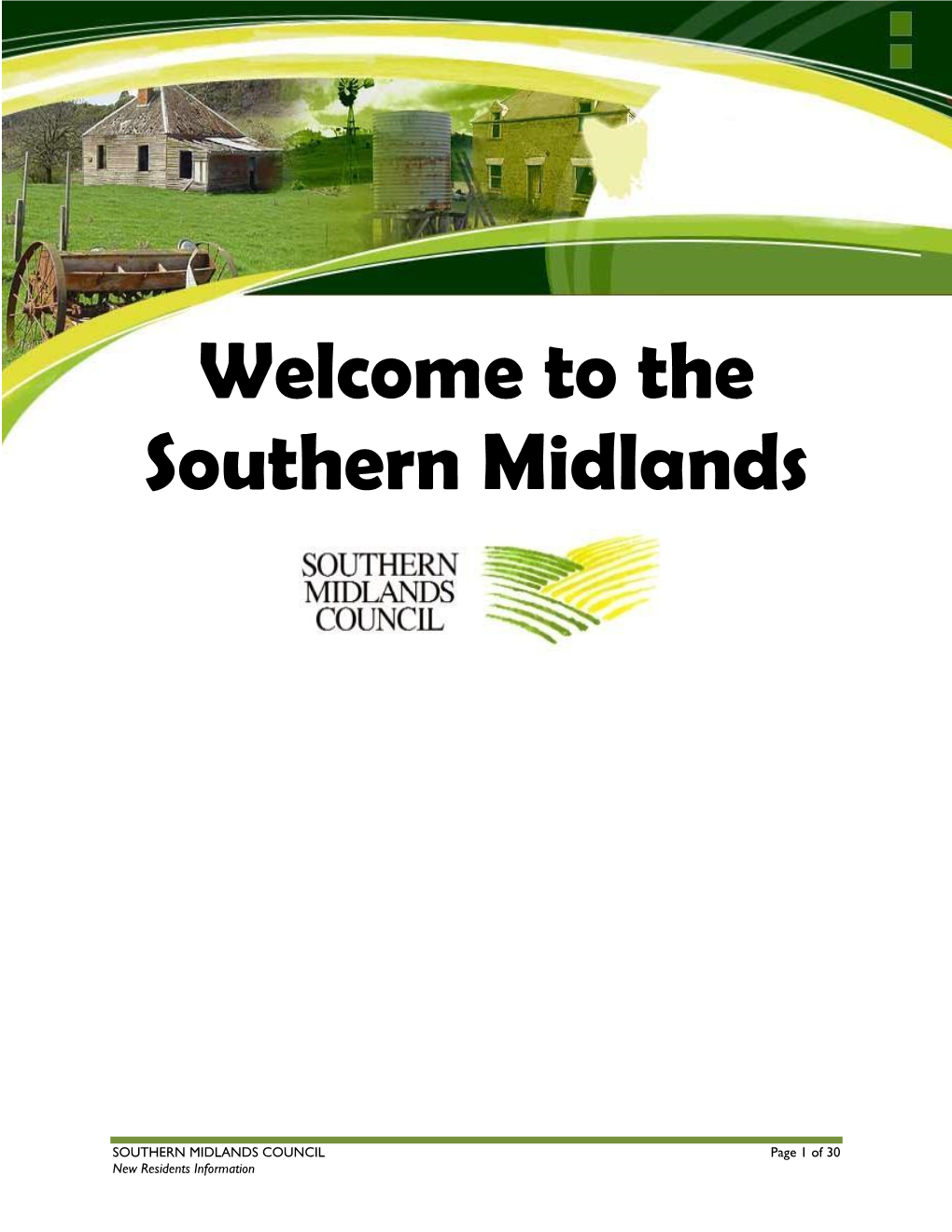 Welcome to the Southern Midlands