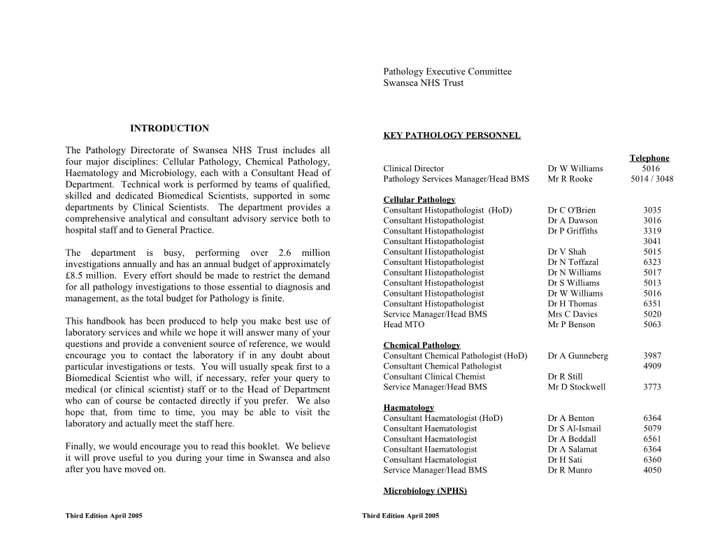 Laboratory Manual - Introduction