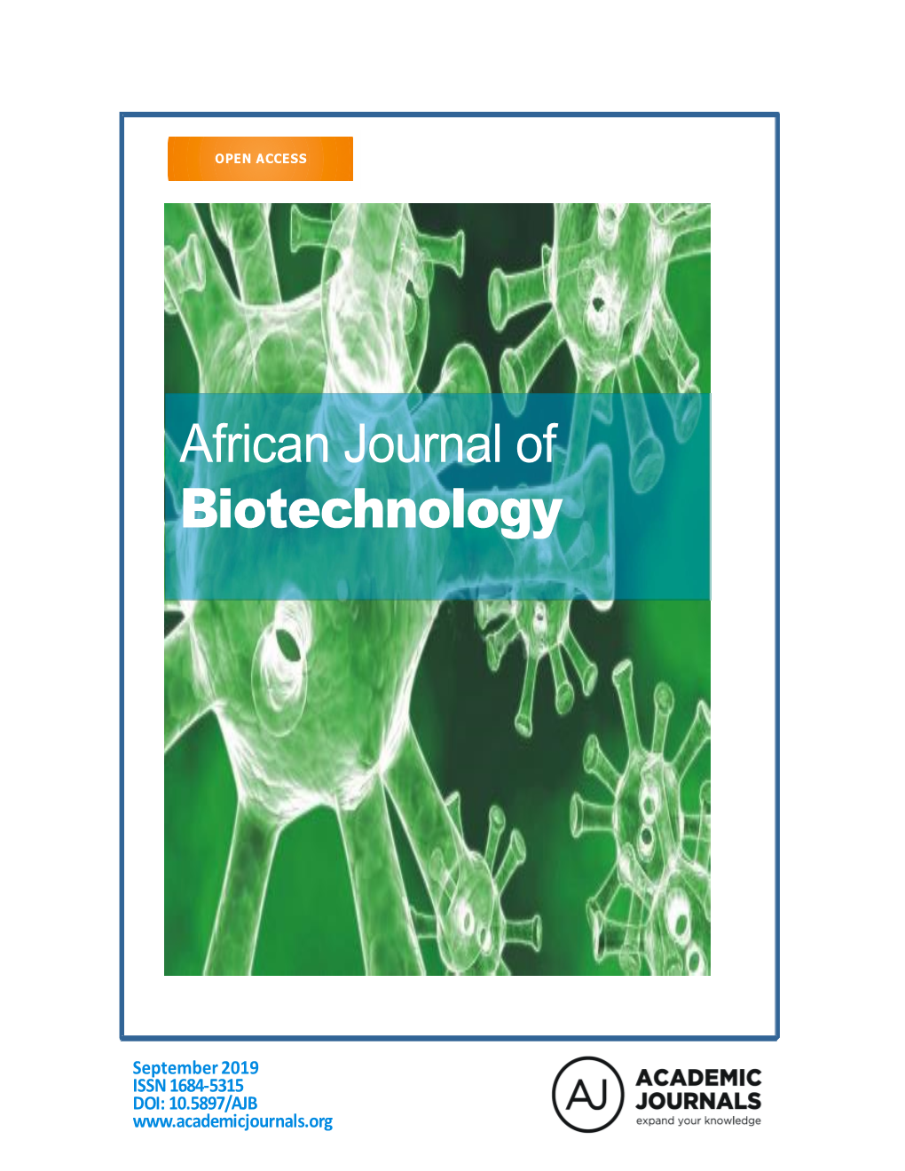 African Journal of Biotechnology