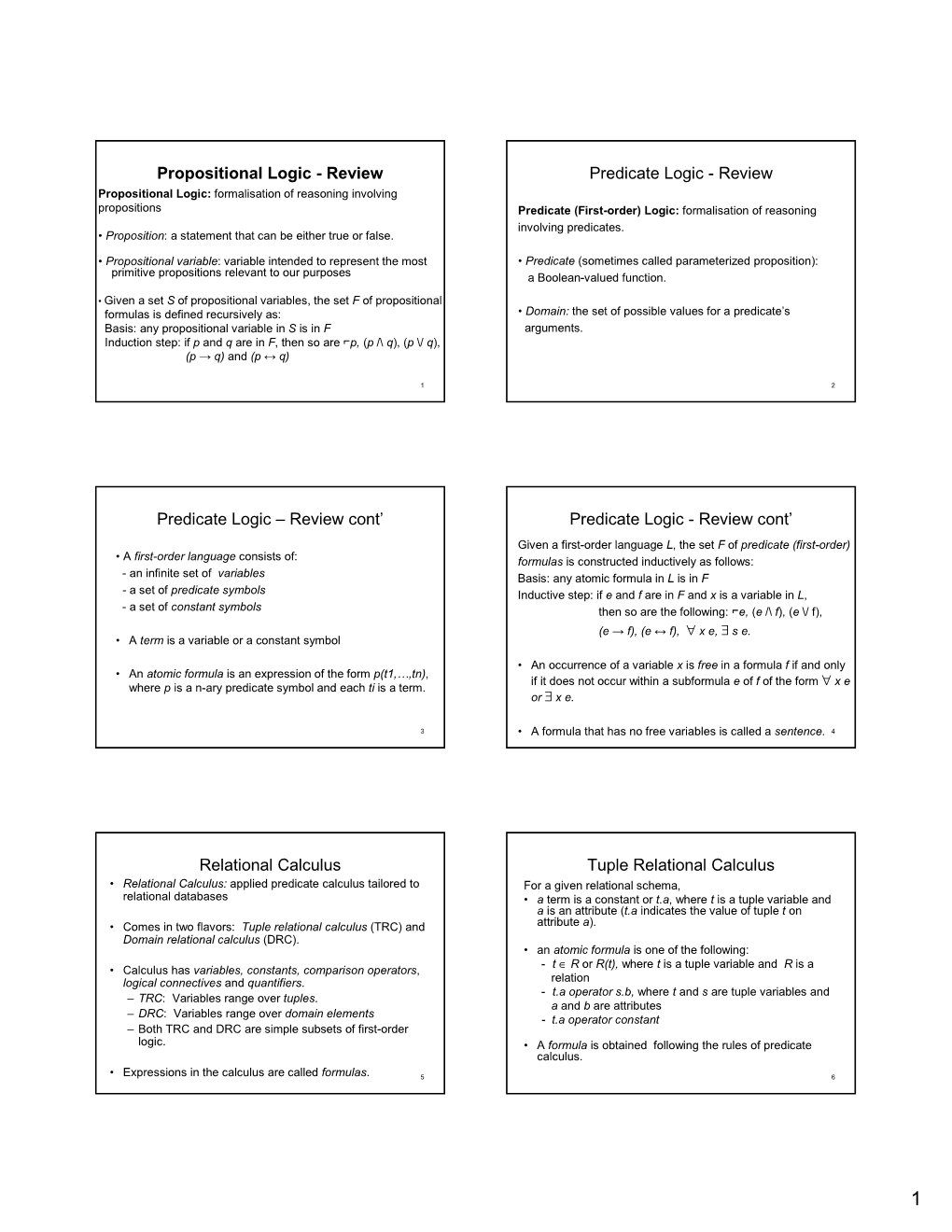 Propositional Logic