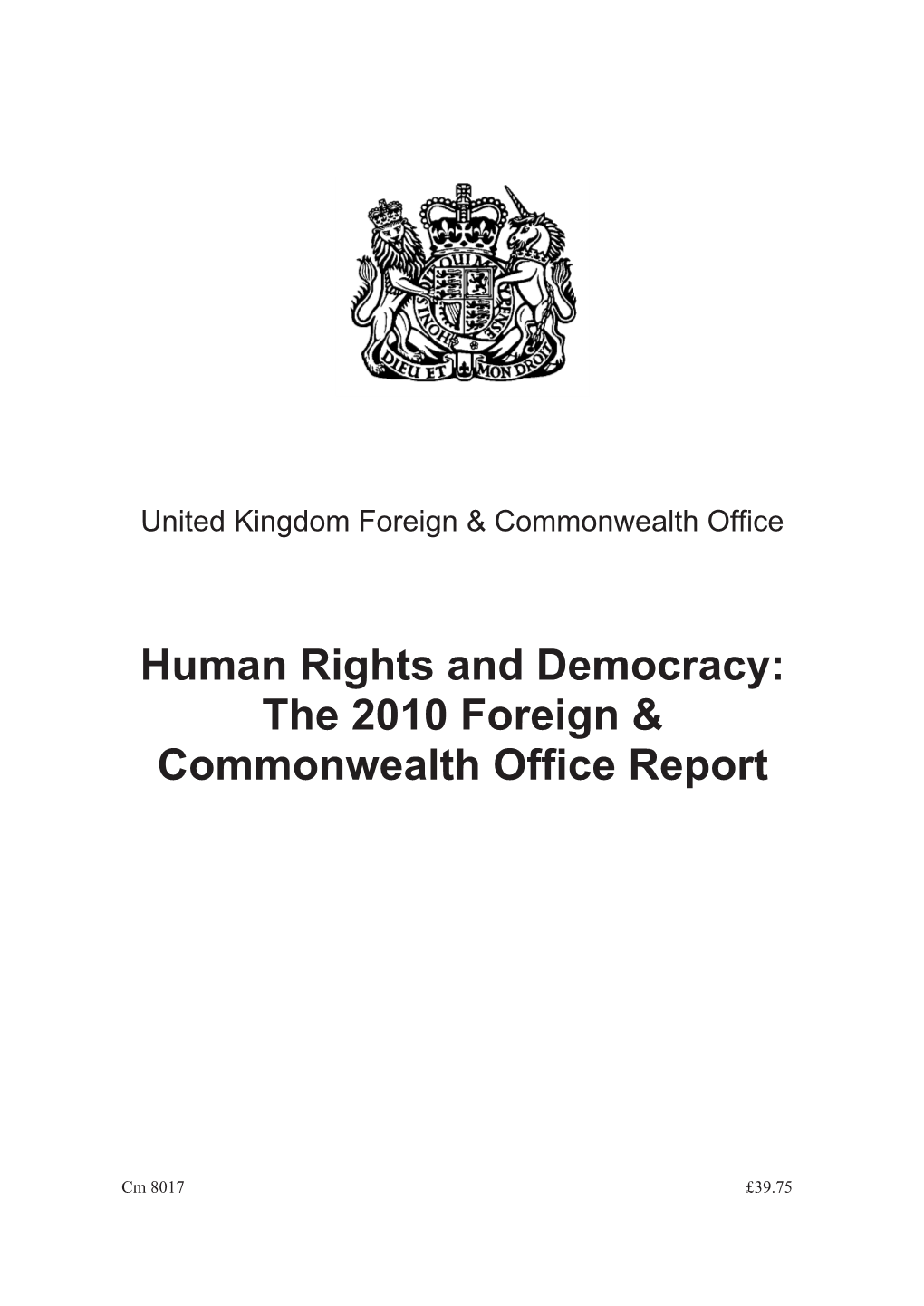 CM8017 Human Rights and Democracy