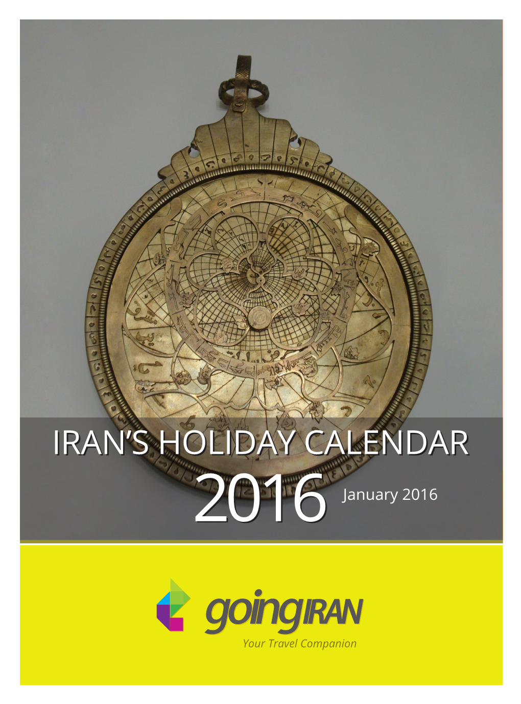 Iran's Holiday Calendar