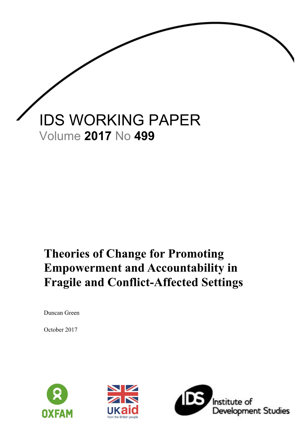 Ids Working Paper