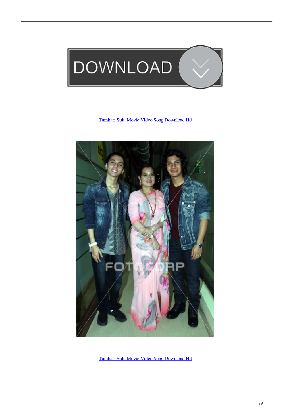 Tumhari Sulu Movie Video Song Download Hd