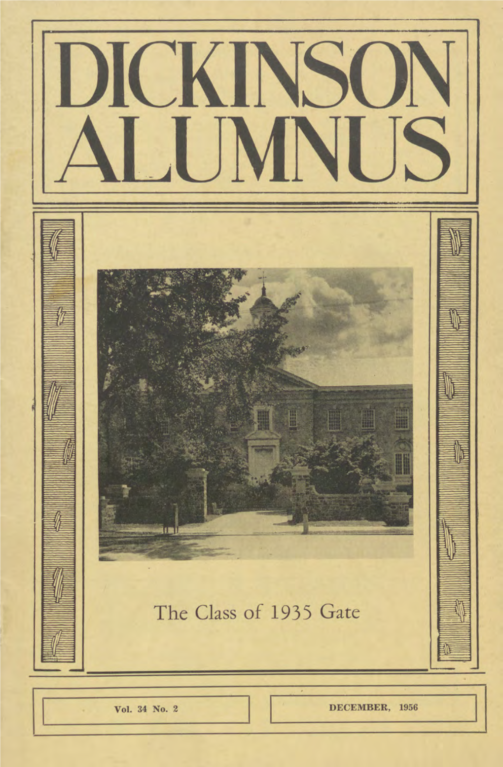 The Class of 1935 Gate