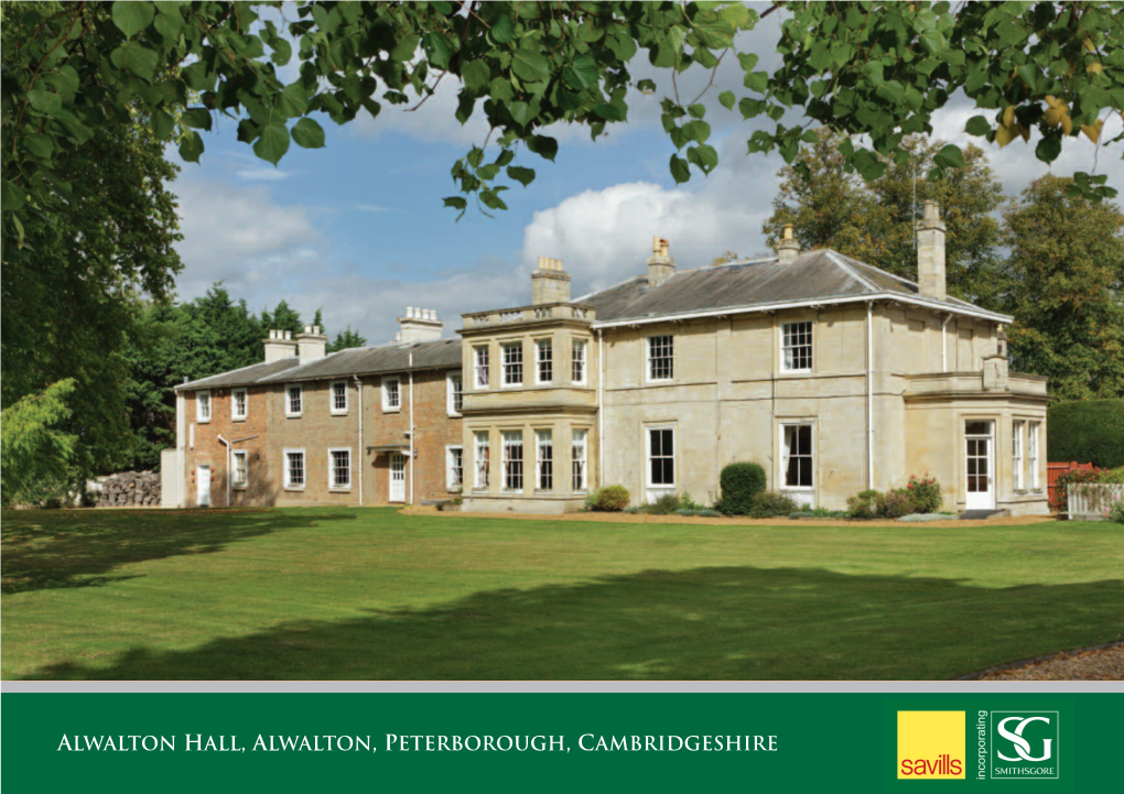 Alwalton Hall, Alwalton, Peterborough, Cambridgeshire