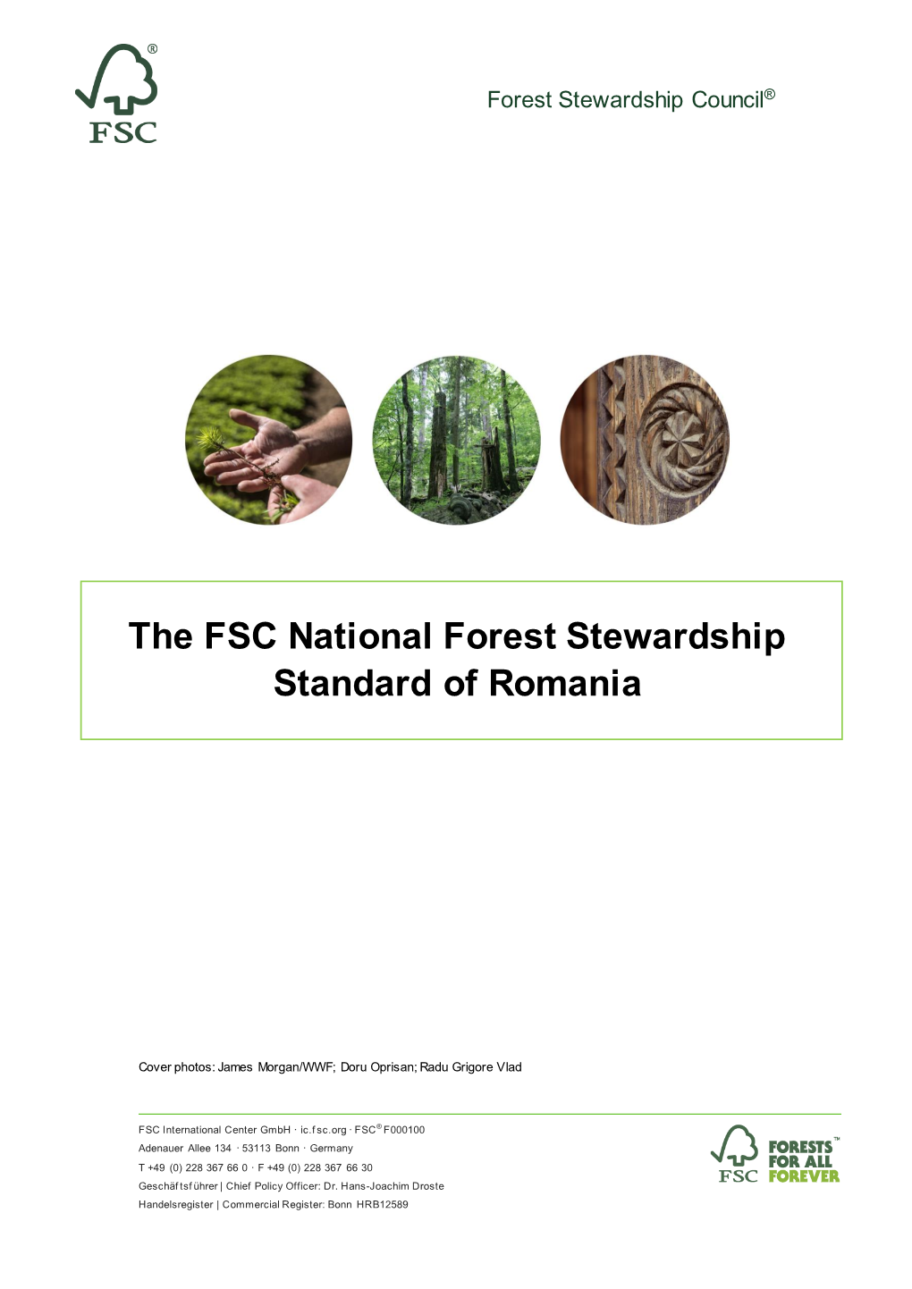 The FSC National Forest Stewardship Standard of Romania