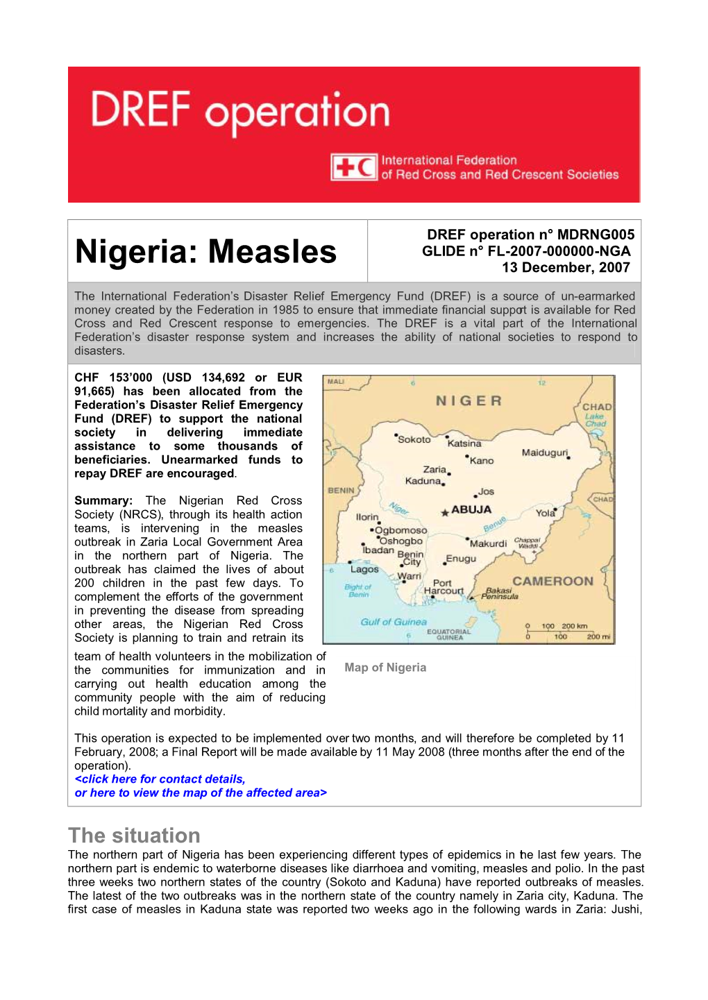 Measles 13 December, 2007