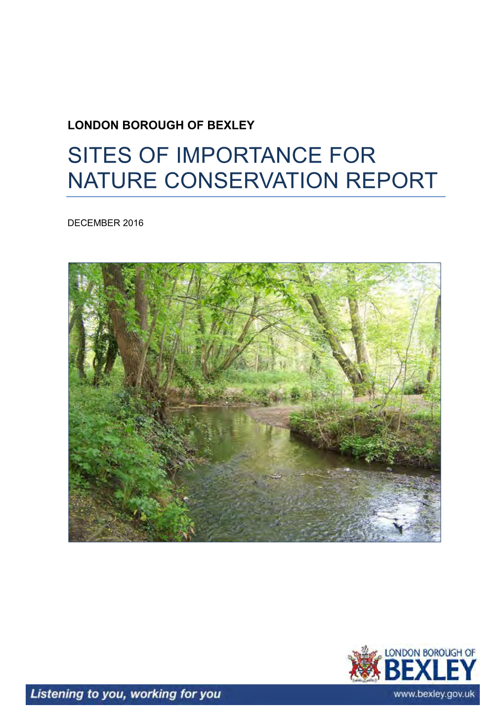 Sites of Importance for Nature Conservation (SINC) Within the Borough