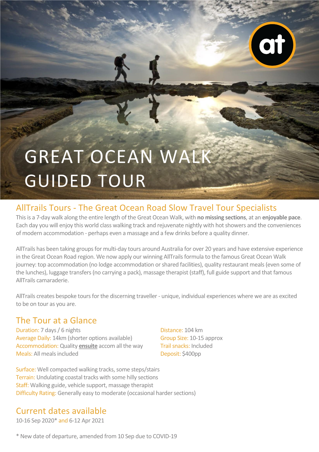 Great Ocean Walk Guided Tour