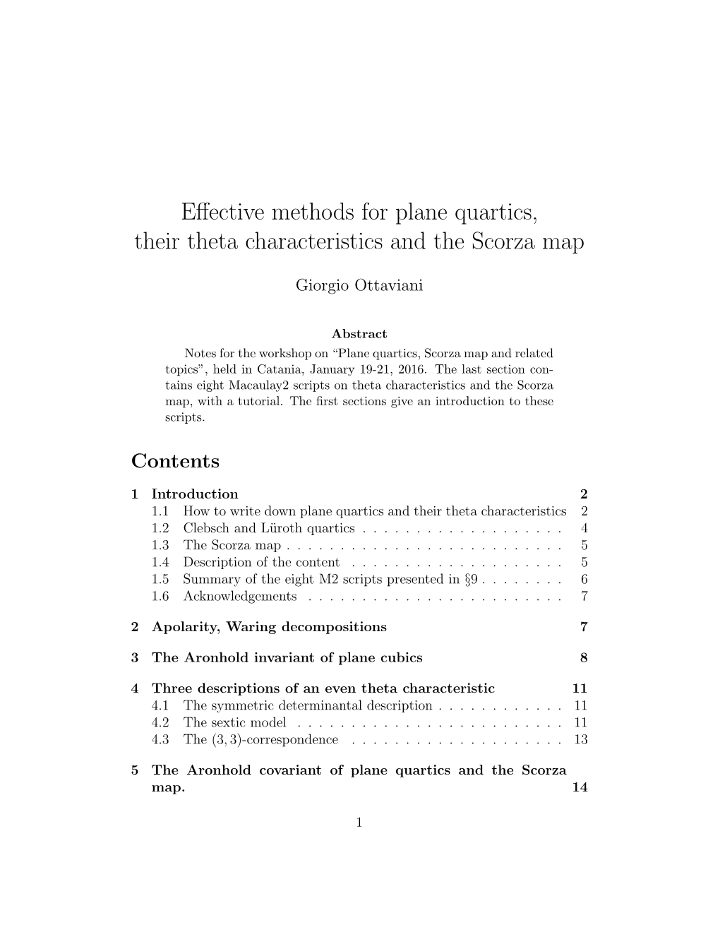 Effective Methods for Plane Quartics, Their Theta Characteristics and The
