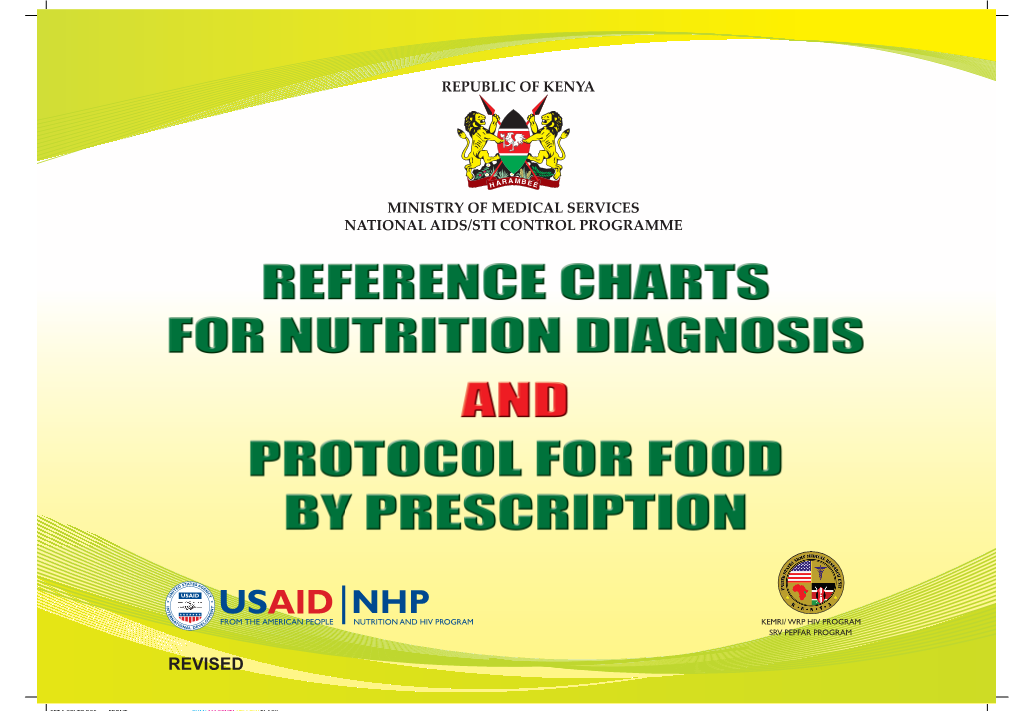 Reference Charts for Nutrition Diagnosis and Protocol