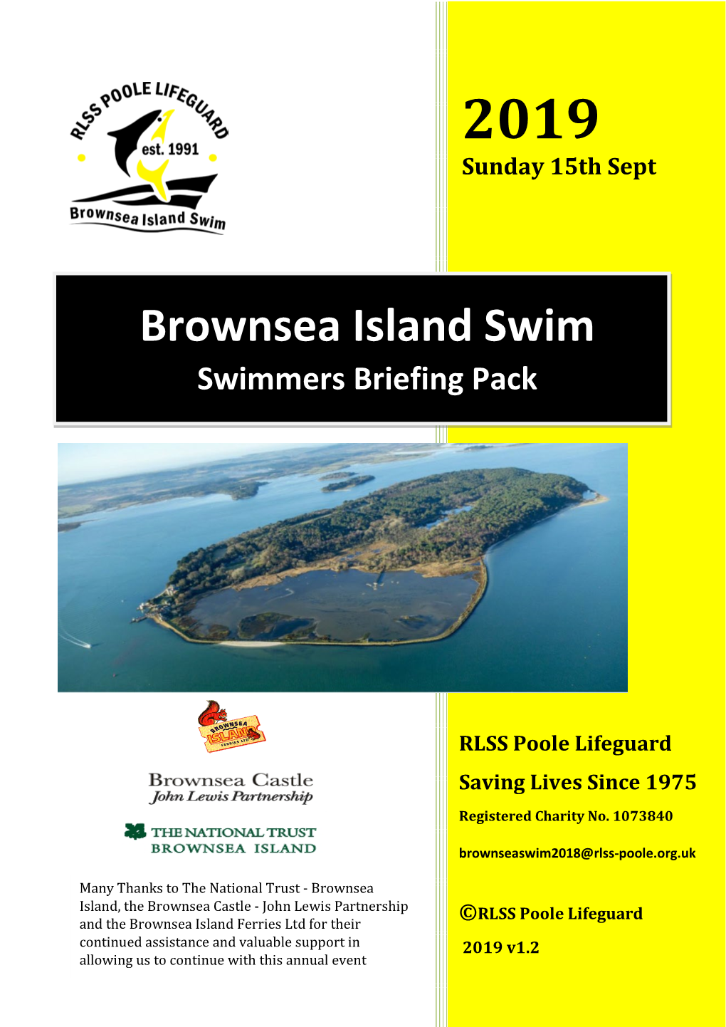 Brownsea Island Swim