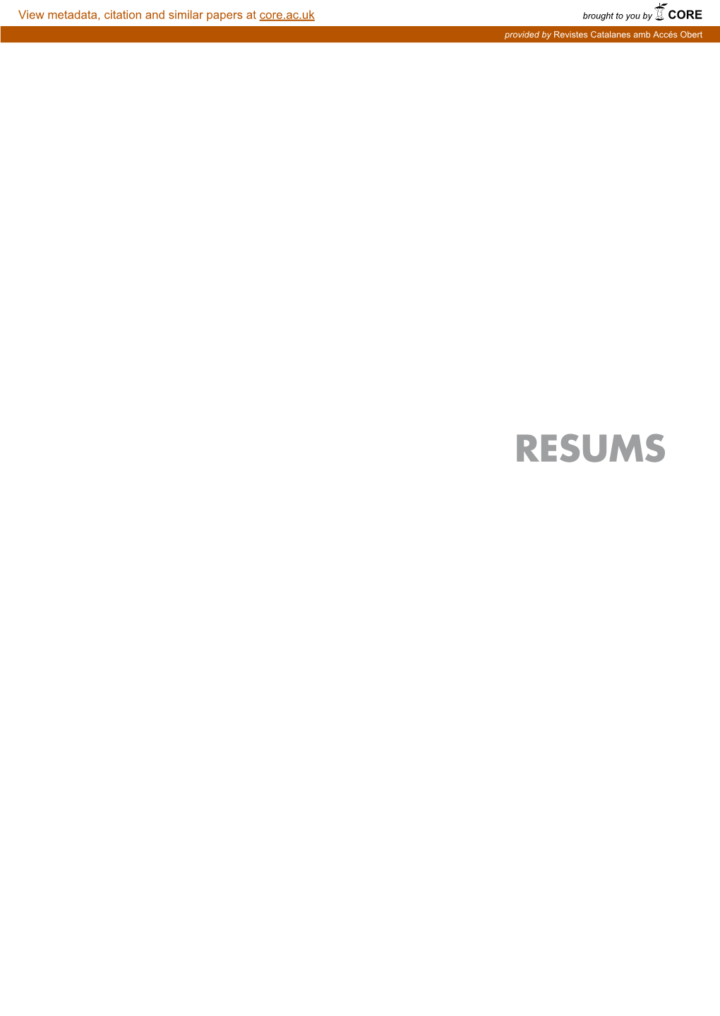 Resums 106 Resums Aguaits• 29 107