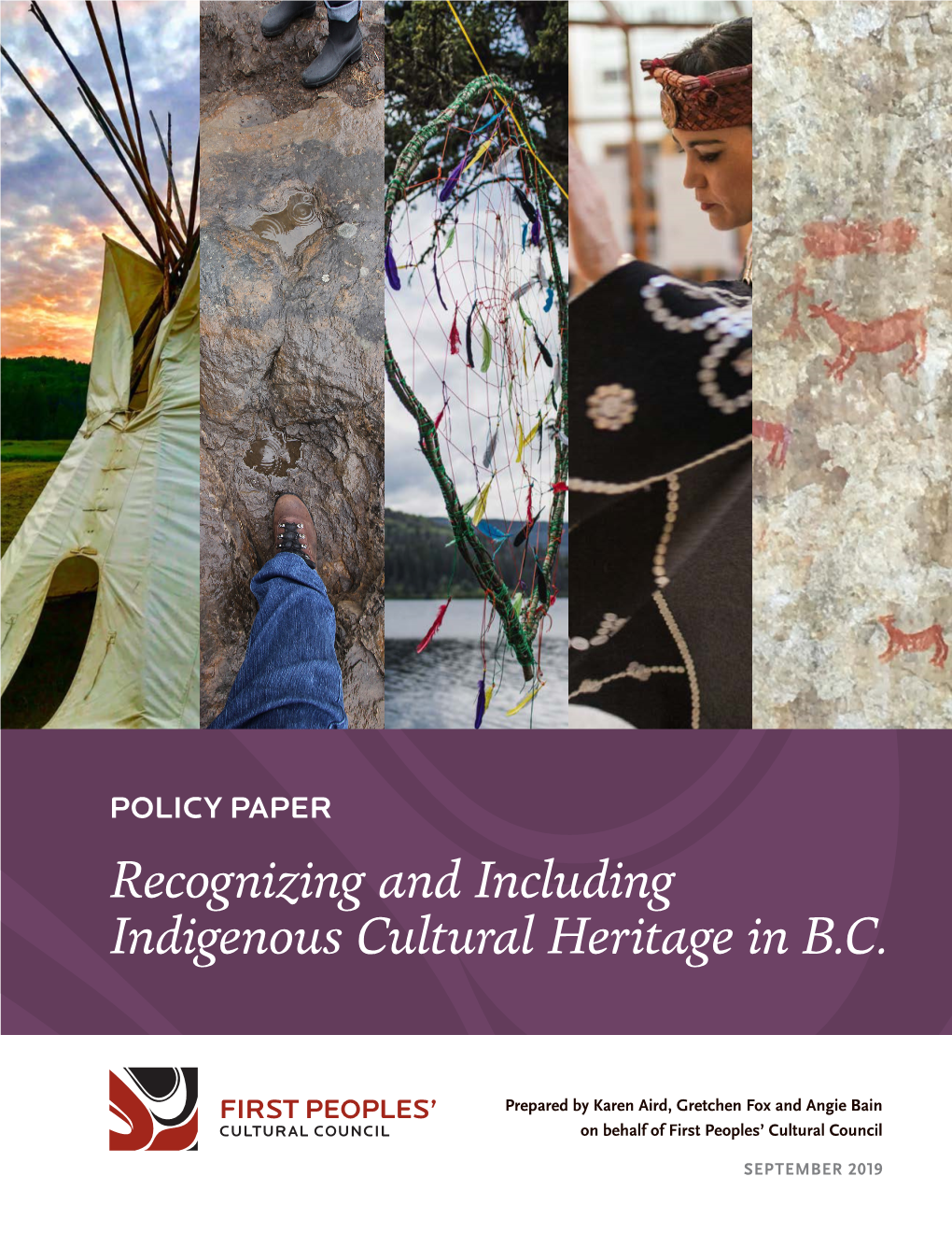 Recognizing and Including Indigenous Cultural Heritage in B.C