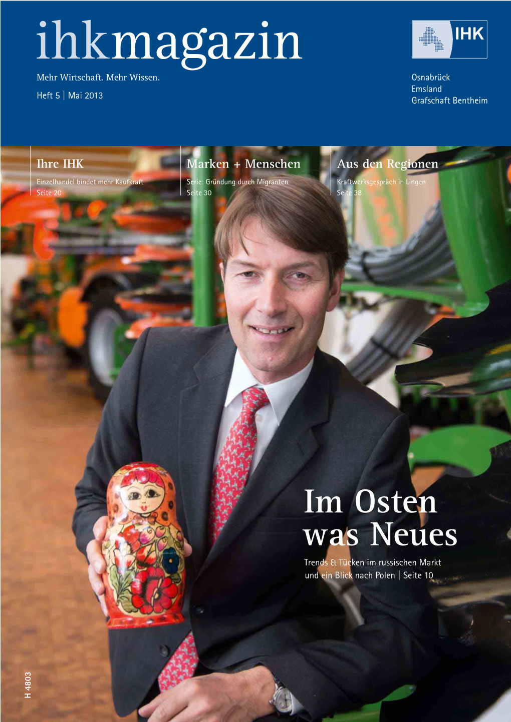 Im Osten Was Neues Trends & Tücken Im Russischen Markt Und Ein Blick Nach Polen | Seite 10 WARUM JÖRG LOSKE GAS GIBT, AUCH WENN ES UM BREMSEN GEHT