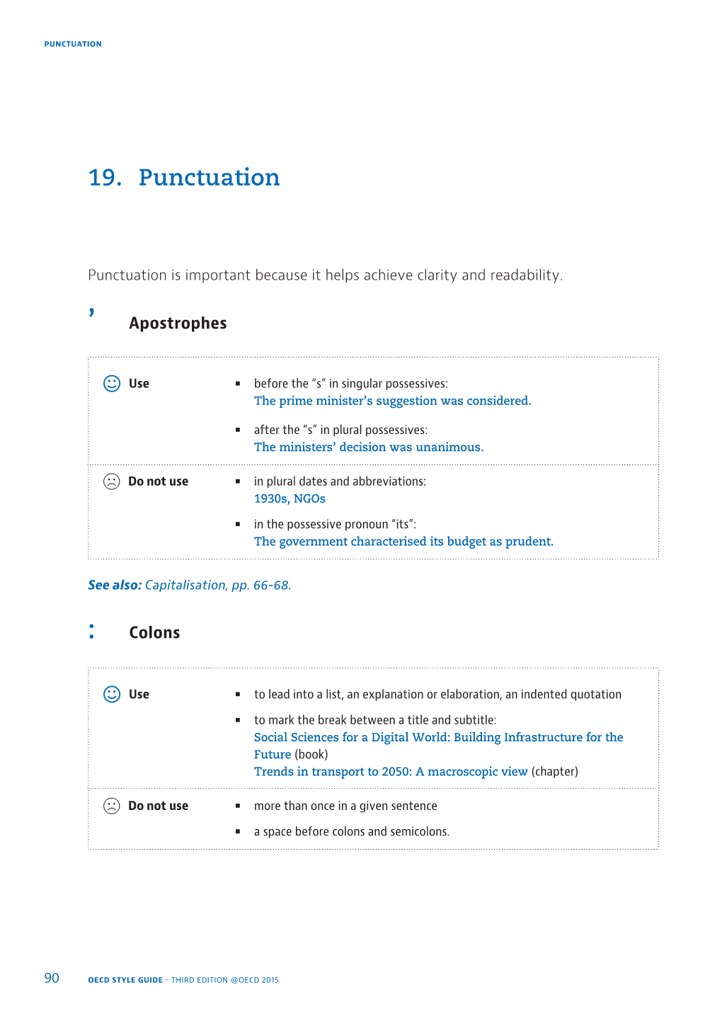 19. Punctuation