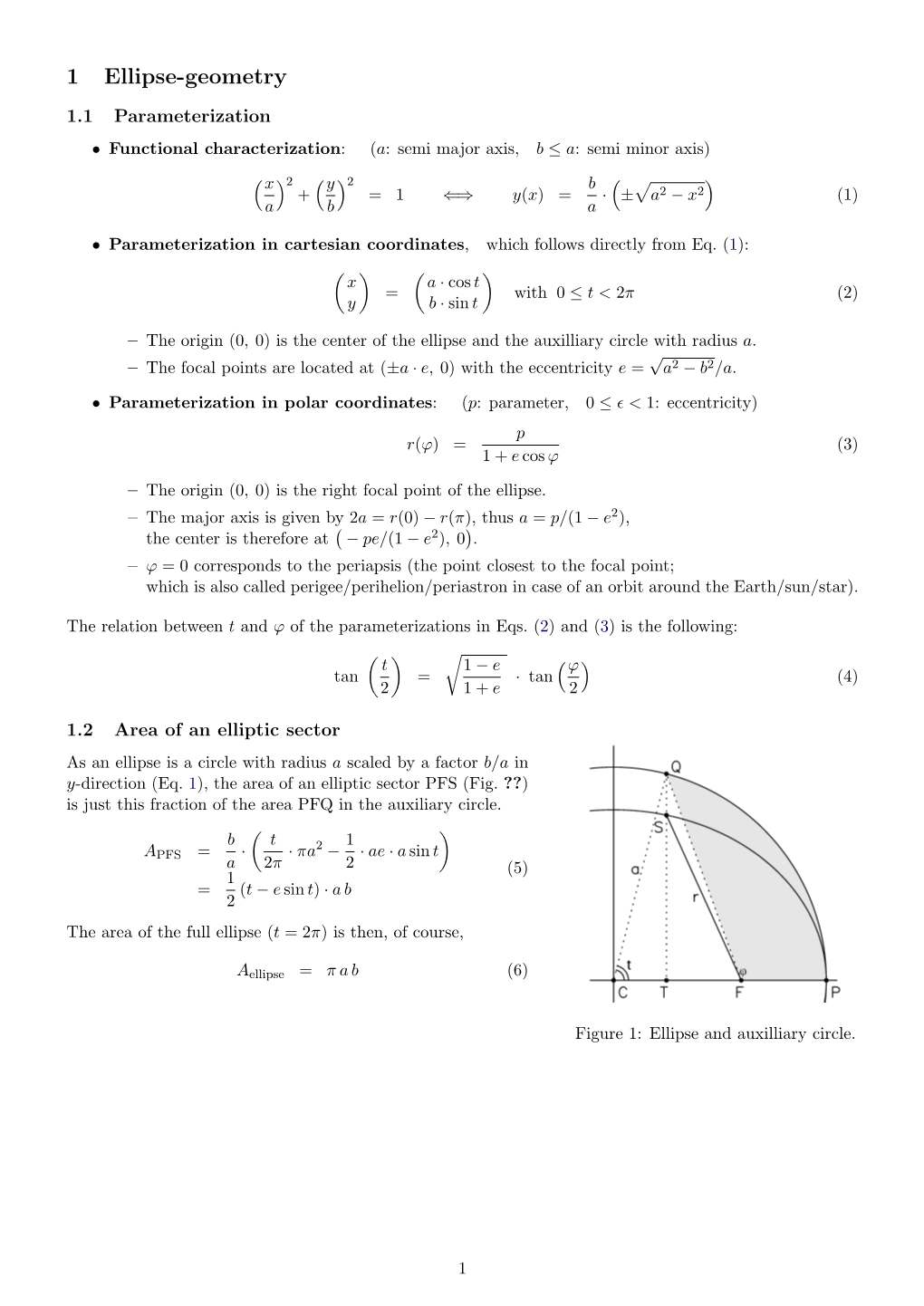 Elliptical Orbits