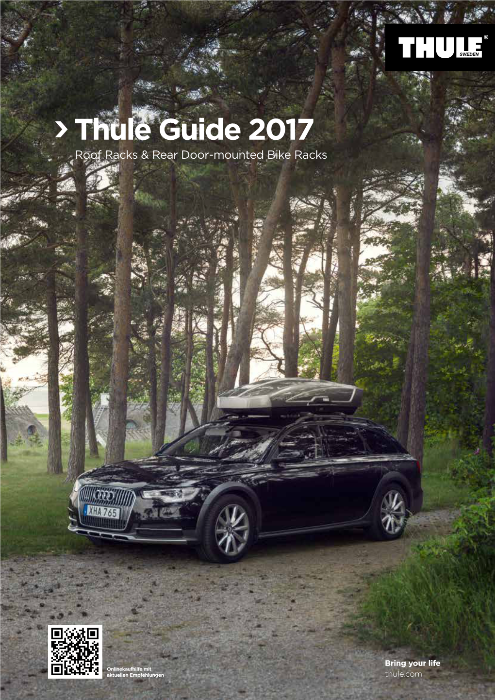 Thule Guide 2017 Roof Racks & Rear Door-Mounted Bike Racks