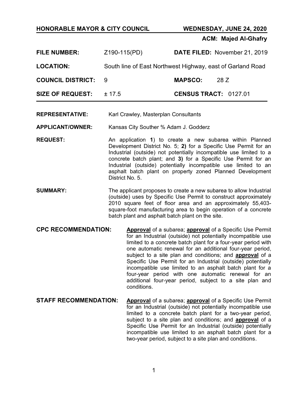 City Plan Commission Before the Issuance of Any Building Permit to Authorize Work in This Area