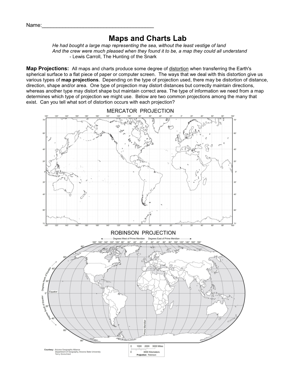 Maps and Charts