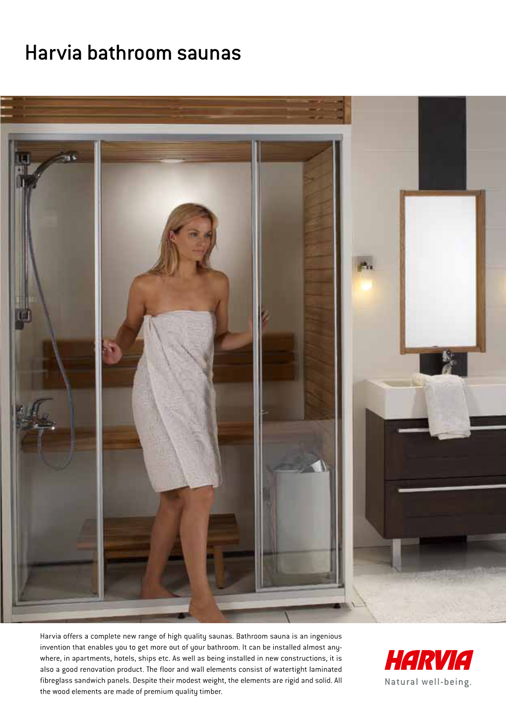 Harvia Bathroom Saunas