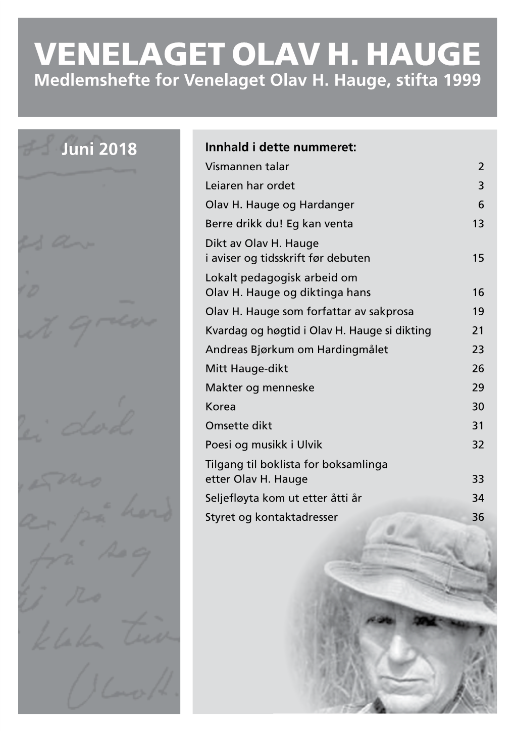 Minebilder/Venelaget Juni 2018