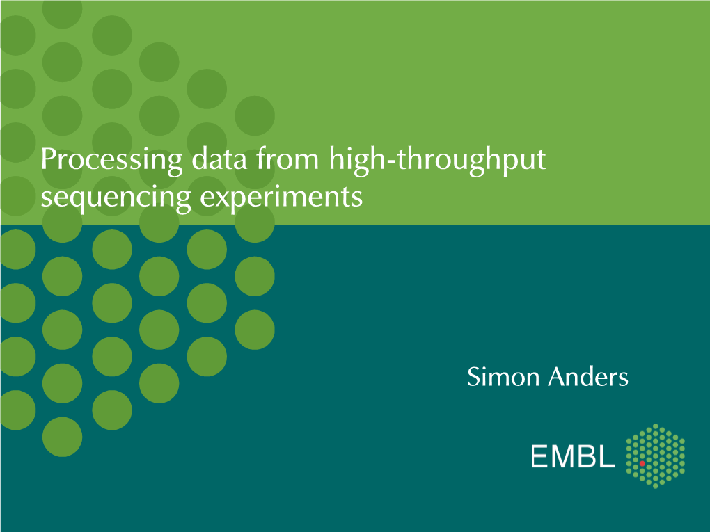 EMBL-EBI Powerpoint Presentation