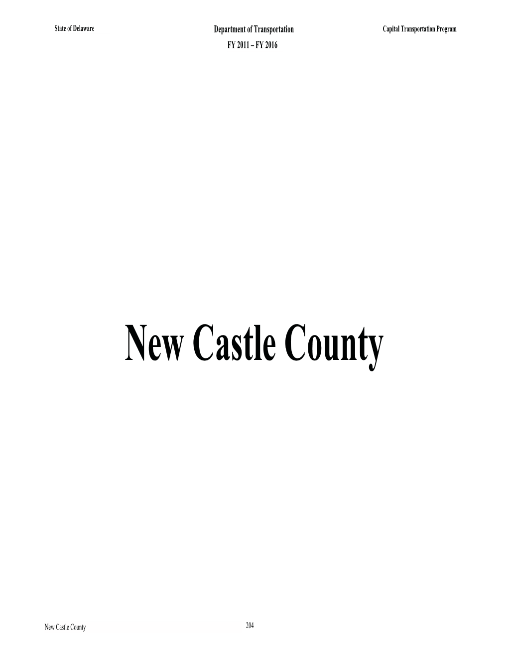 New Castle County