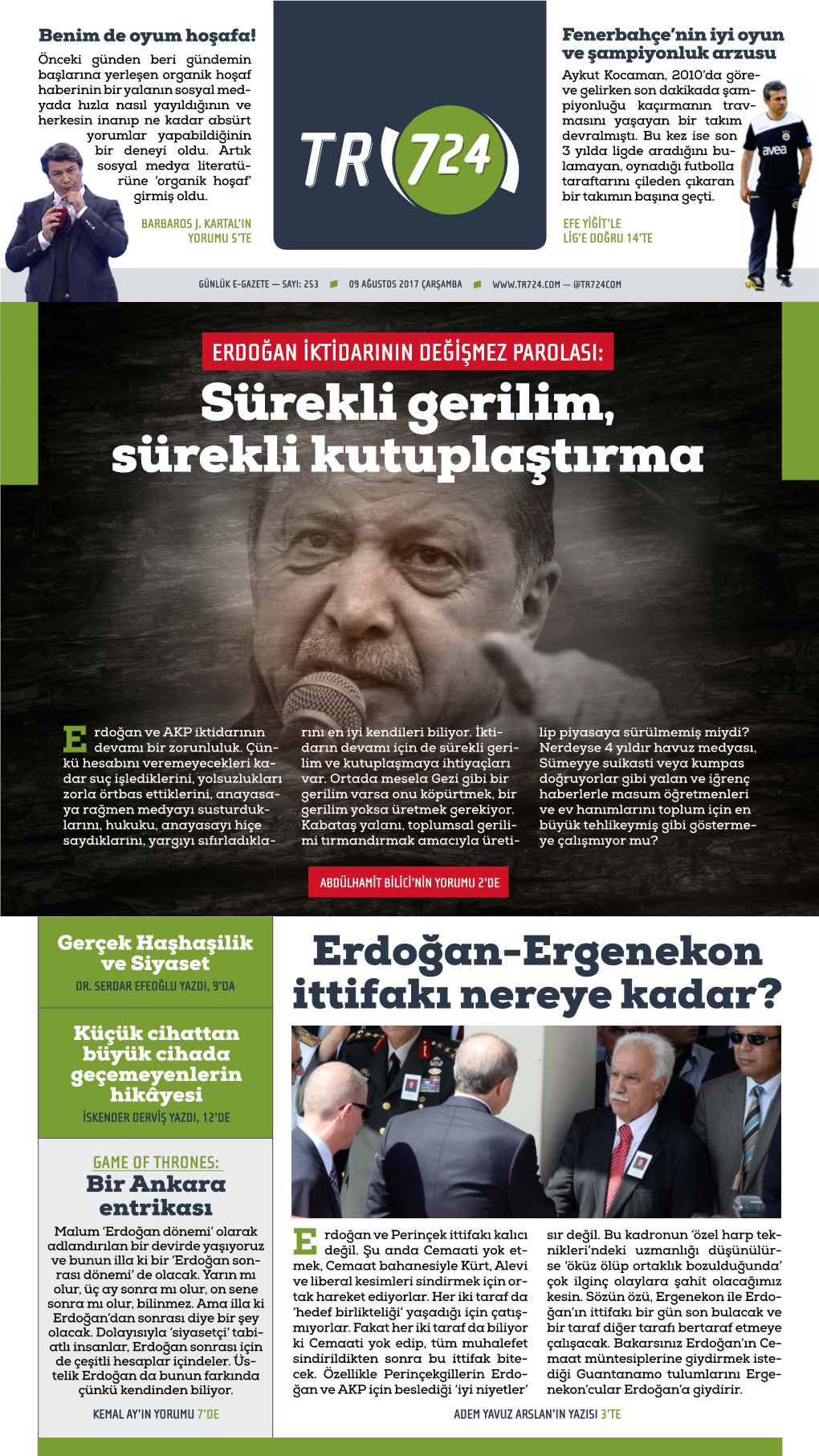 Erdoğan-Ergenekon Ittifakı Nereye Kadar?