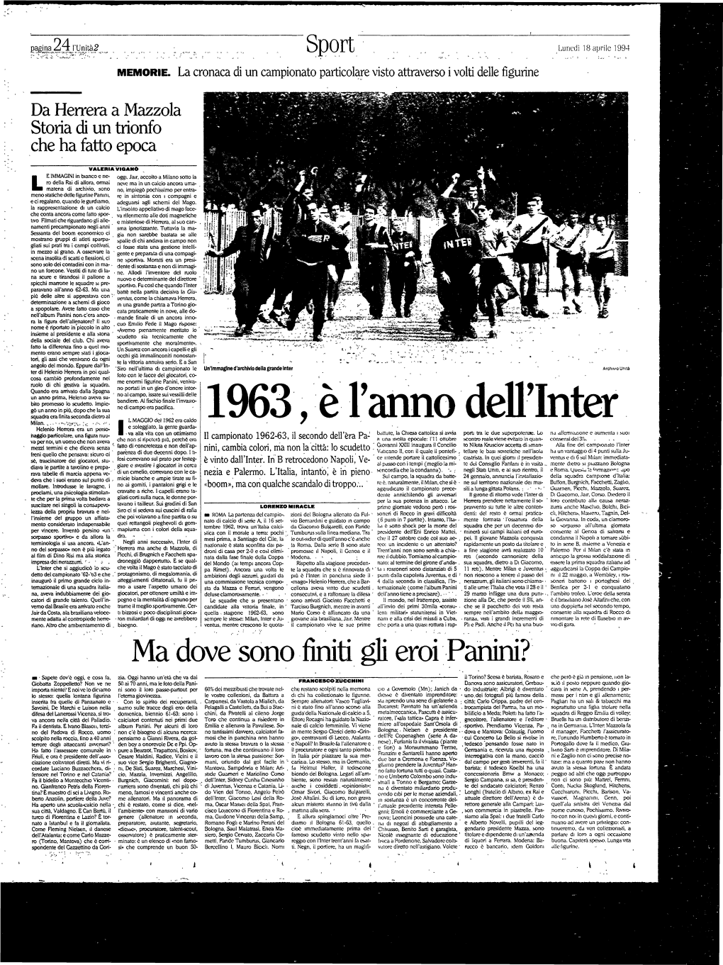 1963, È L'anno Dell'inter