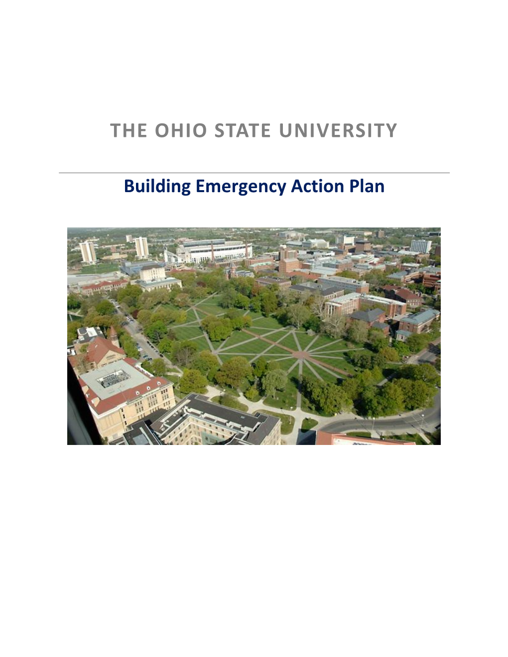 Building Emergency Action Plan