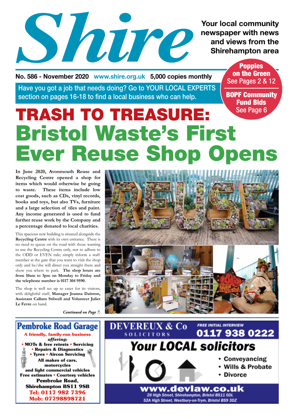 Bristol Waste's First Ever Reuse Shop Opens