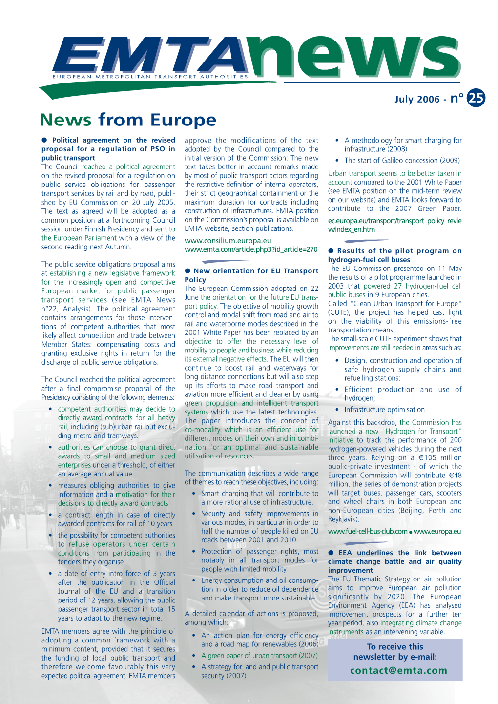 Emta News N°25