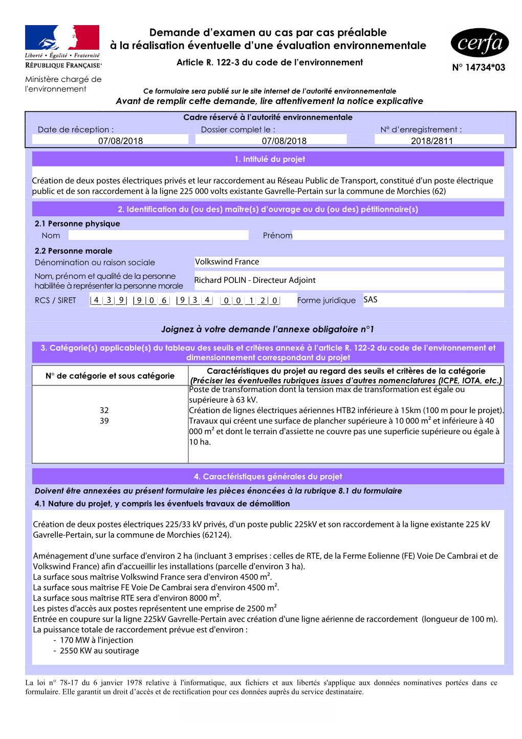 Formulaire Cas Par