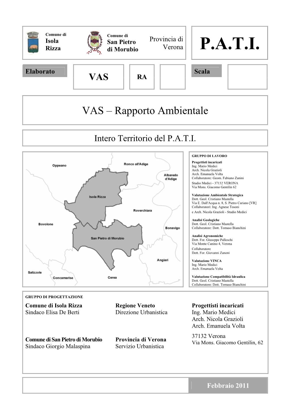 VAS – Rapporto Ambientale