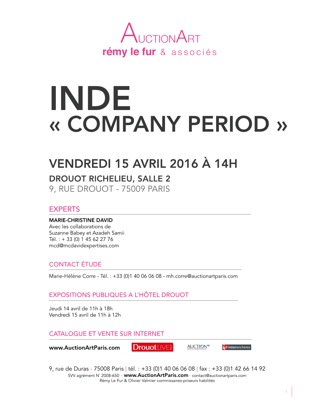 Inde « Company Period »