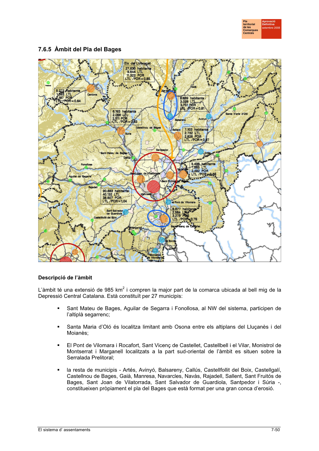 7.6.5 Àmbit Del Pla Del Bages