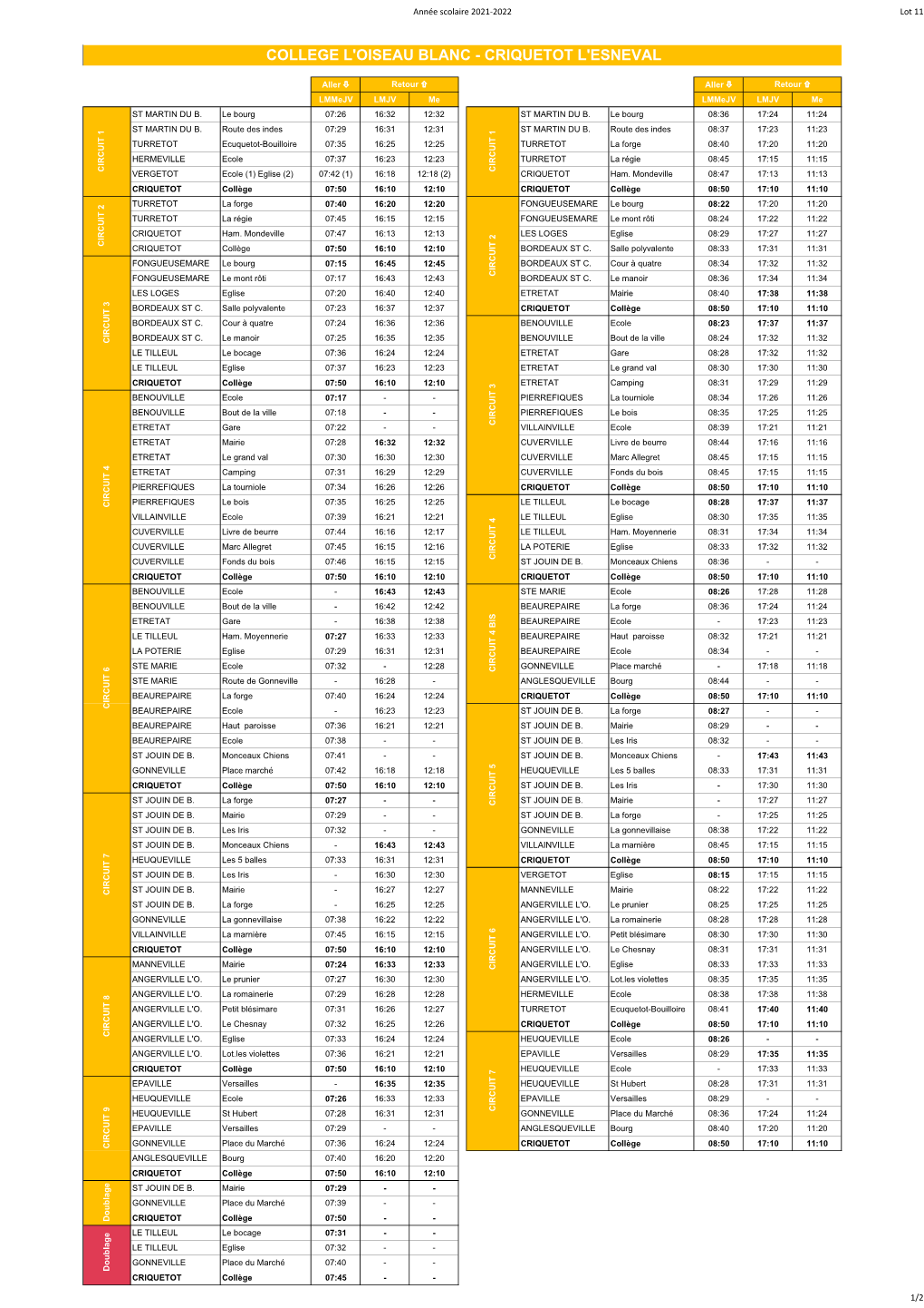 Cg76circuits Scolaires 2021-2022.Xlsx