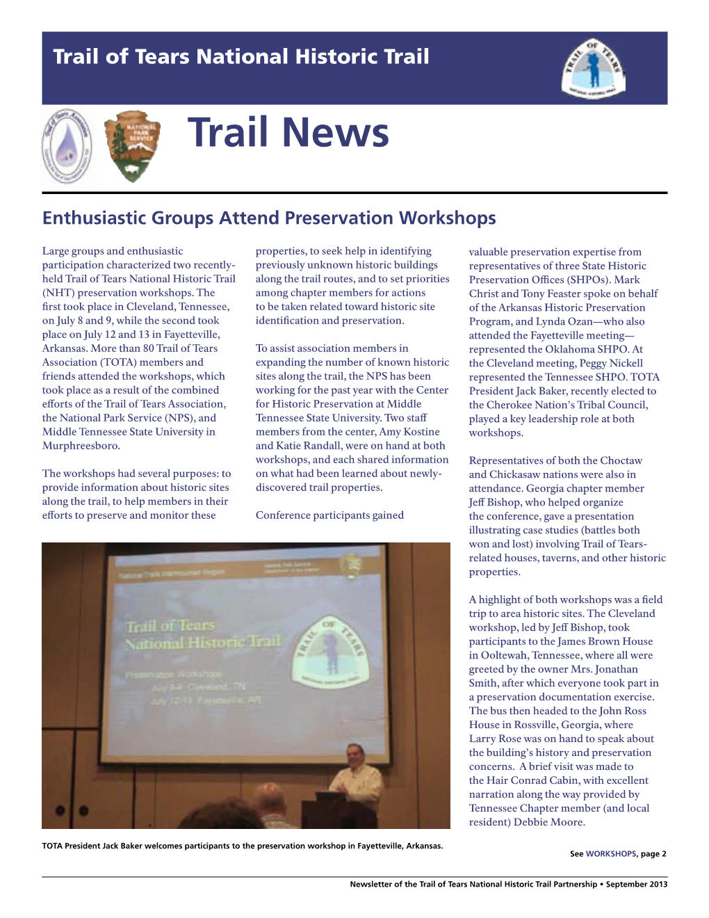 2013 Trail News